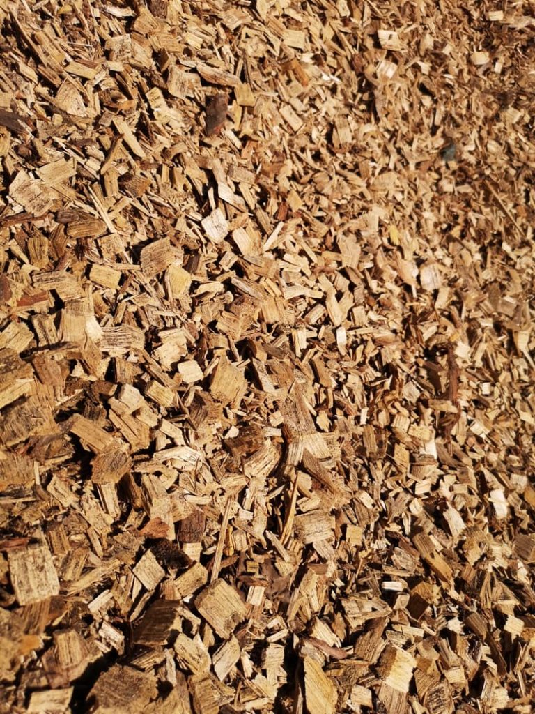 Pure Hardwood Chips D. A. Heron Landscape Supplies